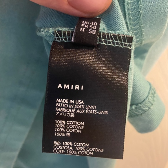 AMIRI - "BEYOND YOUR WILDEST DREAMS" T-SHIRT - Picture 8 of 8